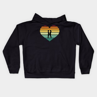 Beautiful Couple Kids Hoodie